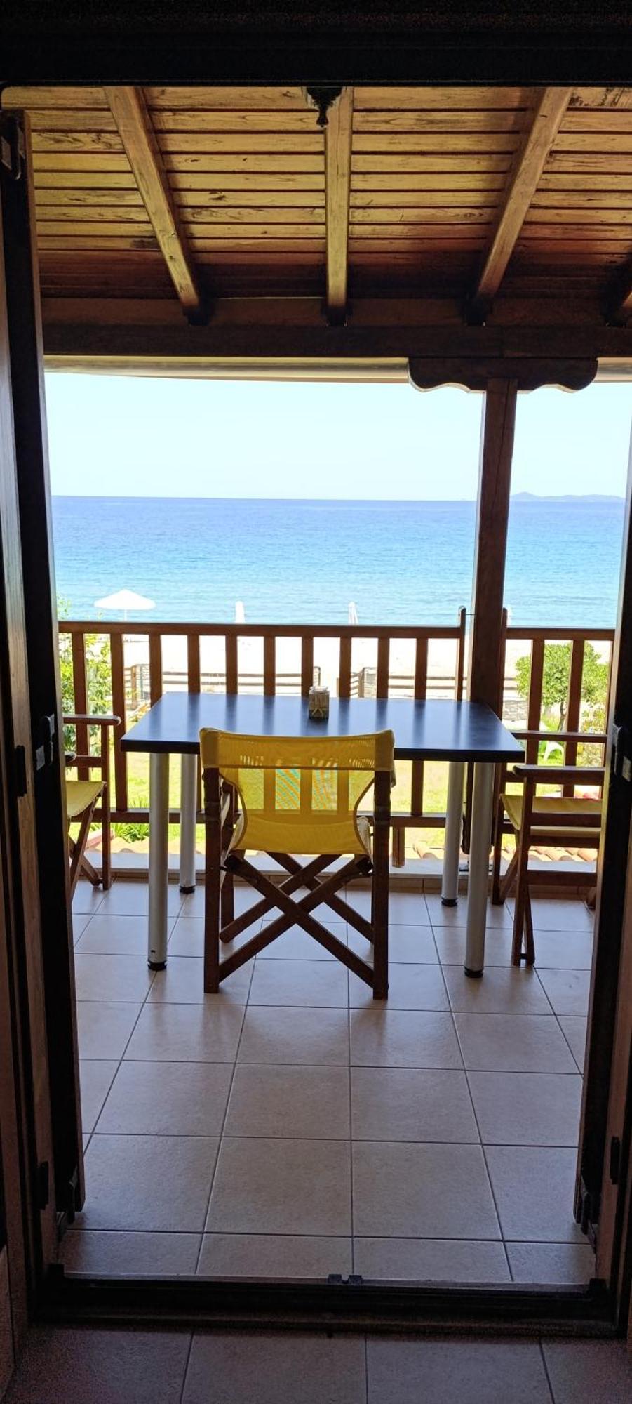 Xd Al Mare Villa Ierissos Bagian luar foto