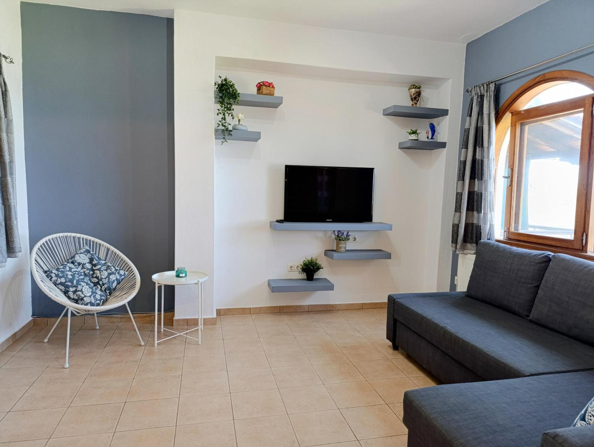 Xd Al Mare Villa Ierissos Bagian luar foto